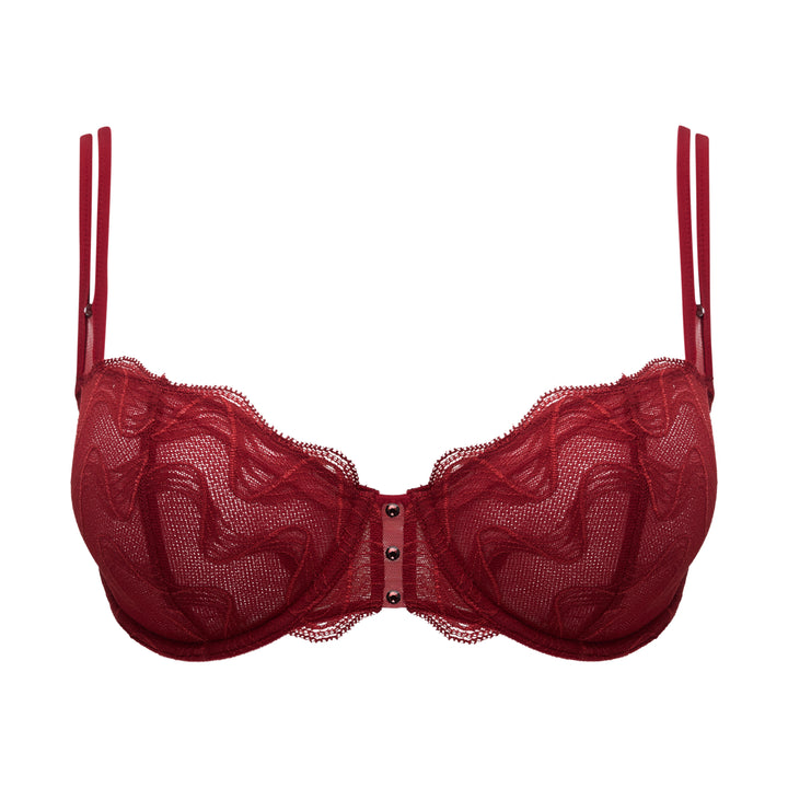 Sarda Nasim Balcony Bra in Bourgogne