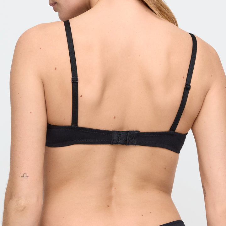 Marie Jo Milao Padded Heart Shape Bra in Black