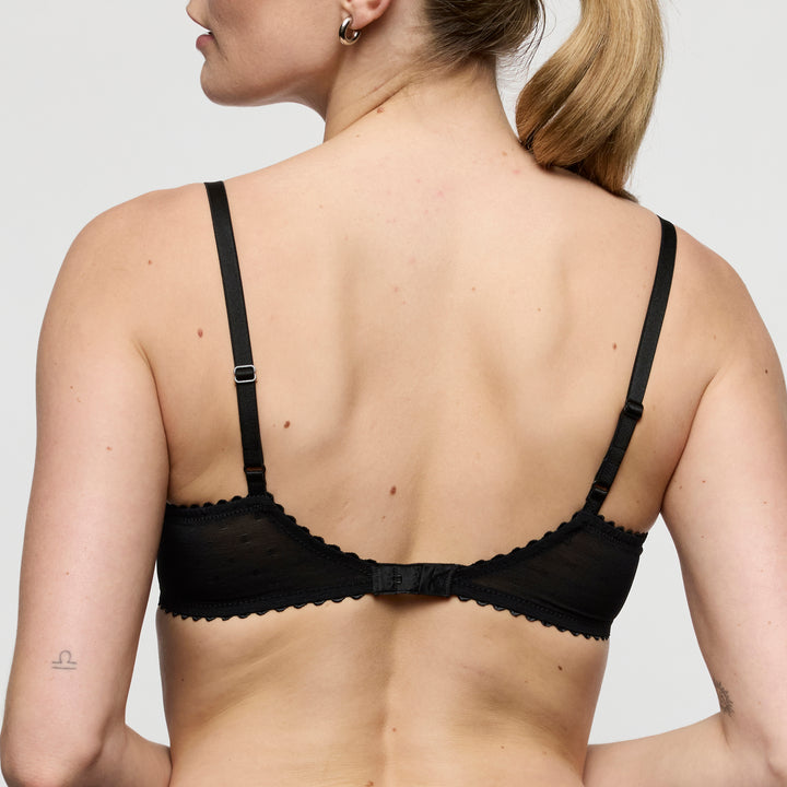 Marie Jo Noova Half Padded Balcony Bra in Black