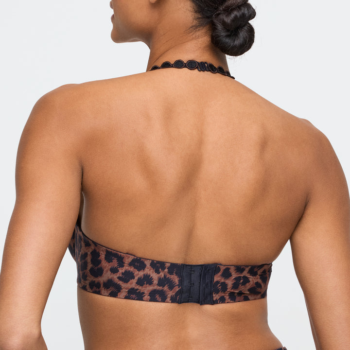 Marie Jo Tom Padded Heart Shape Bra in Fauve