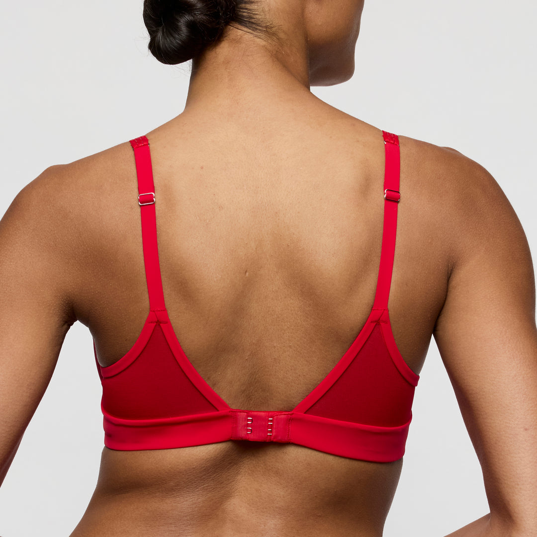 Marie Jo Louie Spacer Full Cup Bra in True Red