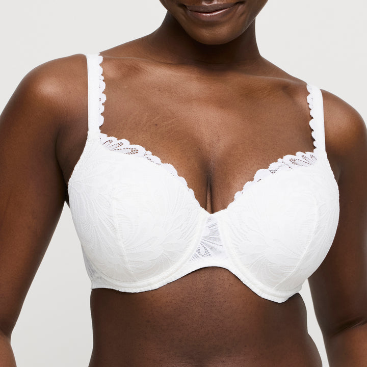 Prima Donna Twist Rupi Padded Heart Shape Bra in Natural