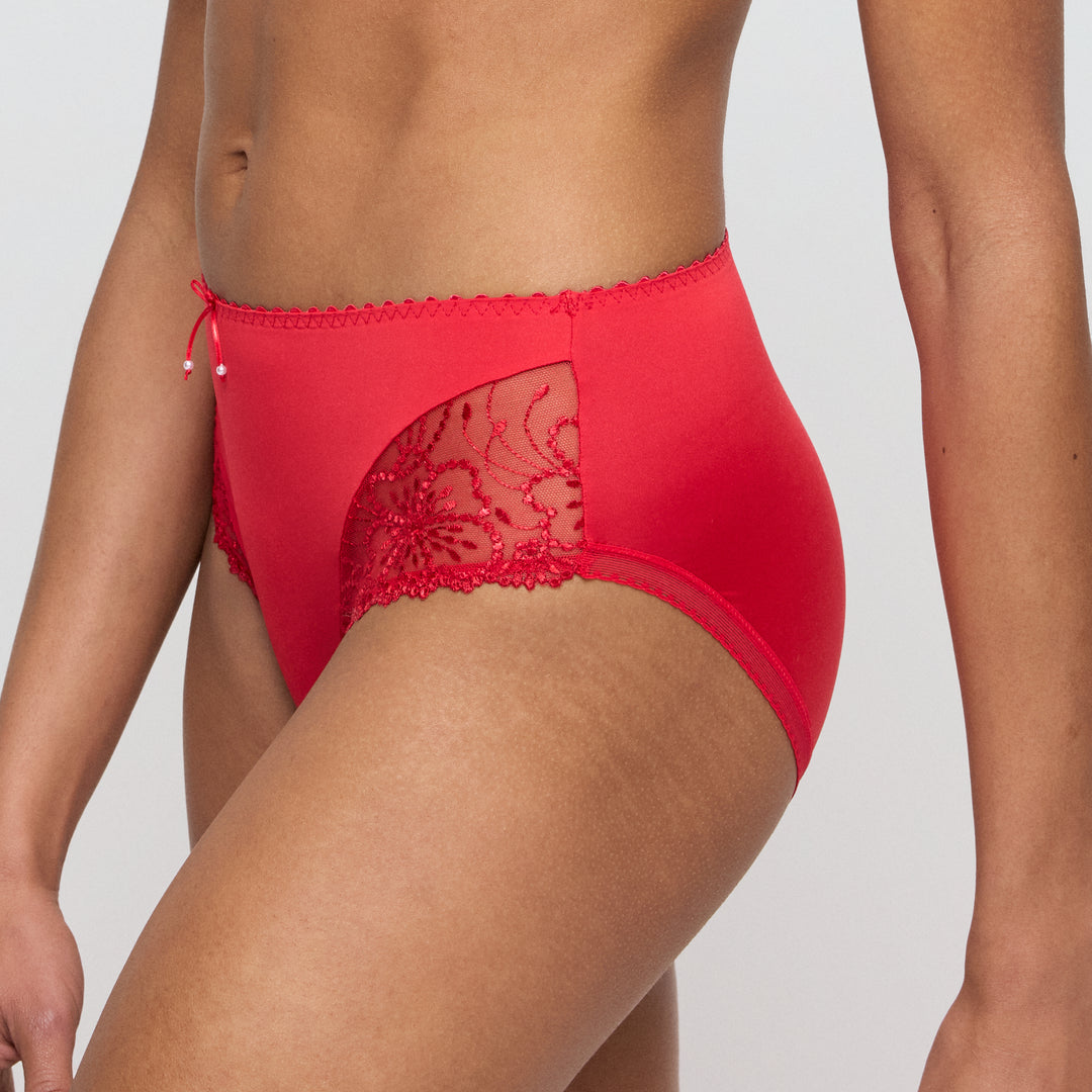 Marie Jo Jane Full Brief in True Red