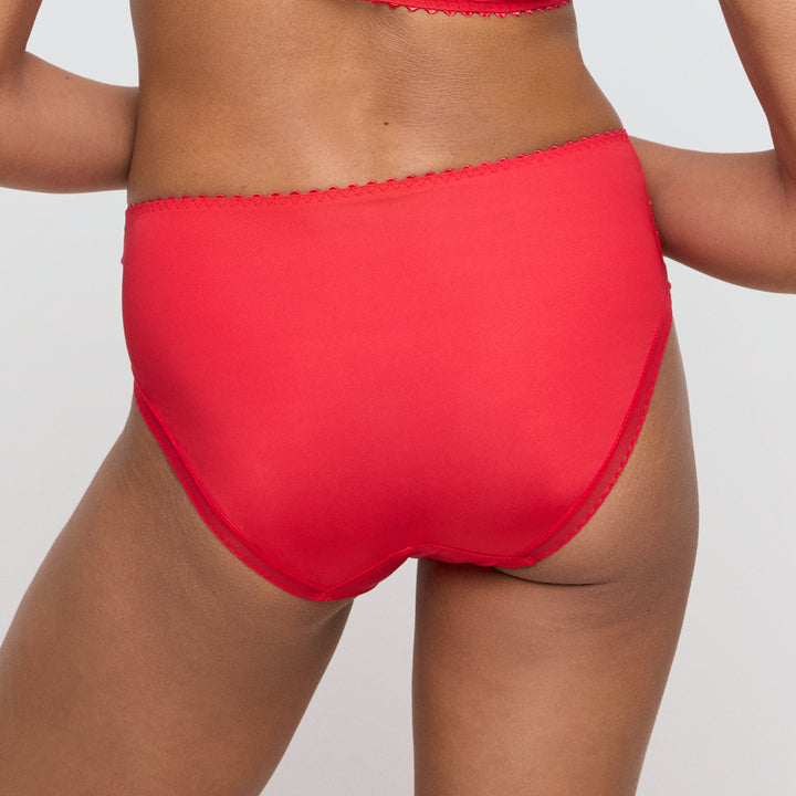 Marie Jo Jane Full Brief in True Red