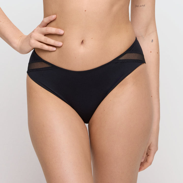 Marie Jo Milao Rio Brief in Black