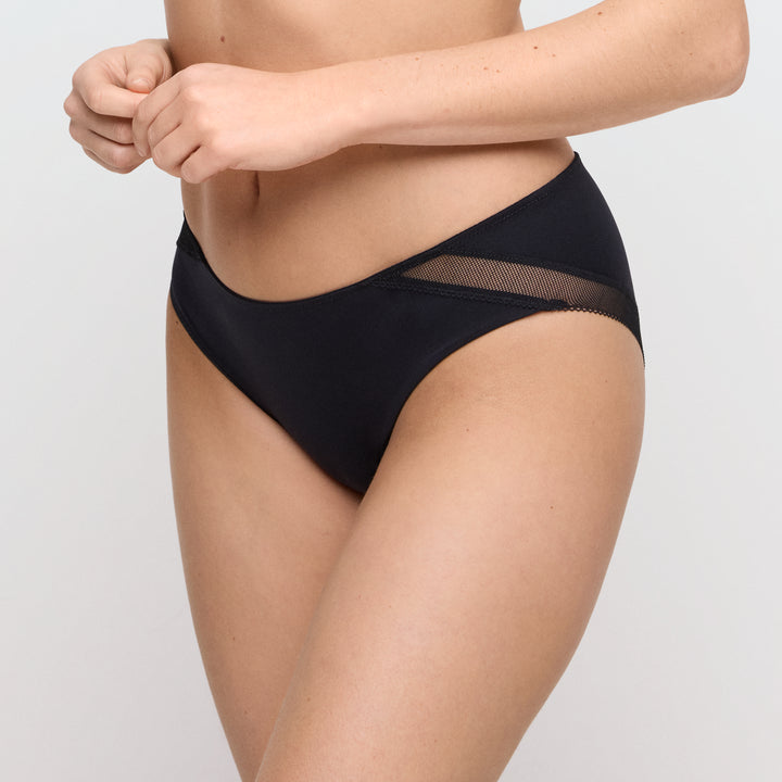 Marie Jo Milao Rio Brief in Black