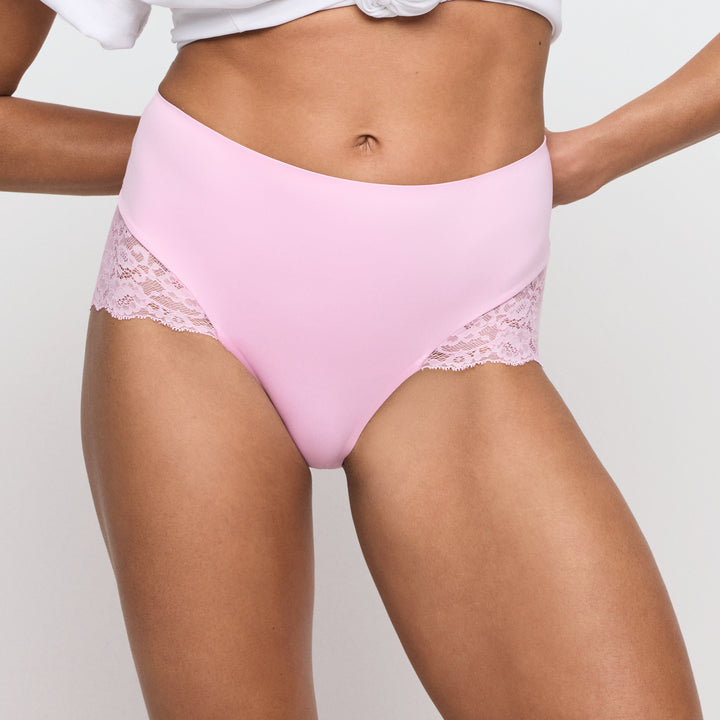 Marie Jo Color Studio Lace Control Brief in Lily Rose