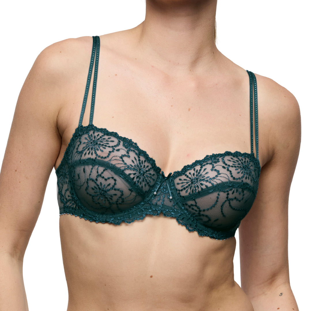 Marie Jo Jane Soft Cup Balcony Bra in Peacock