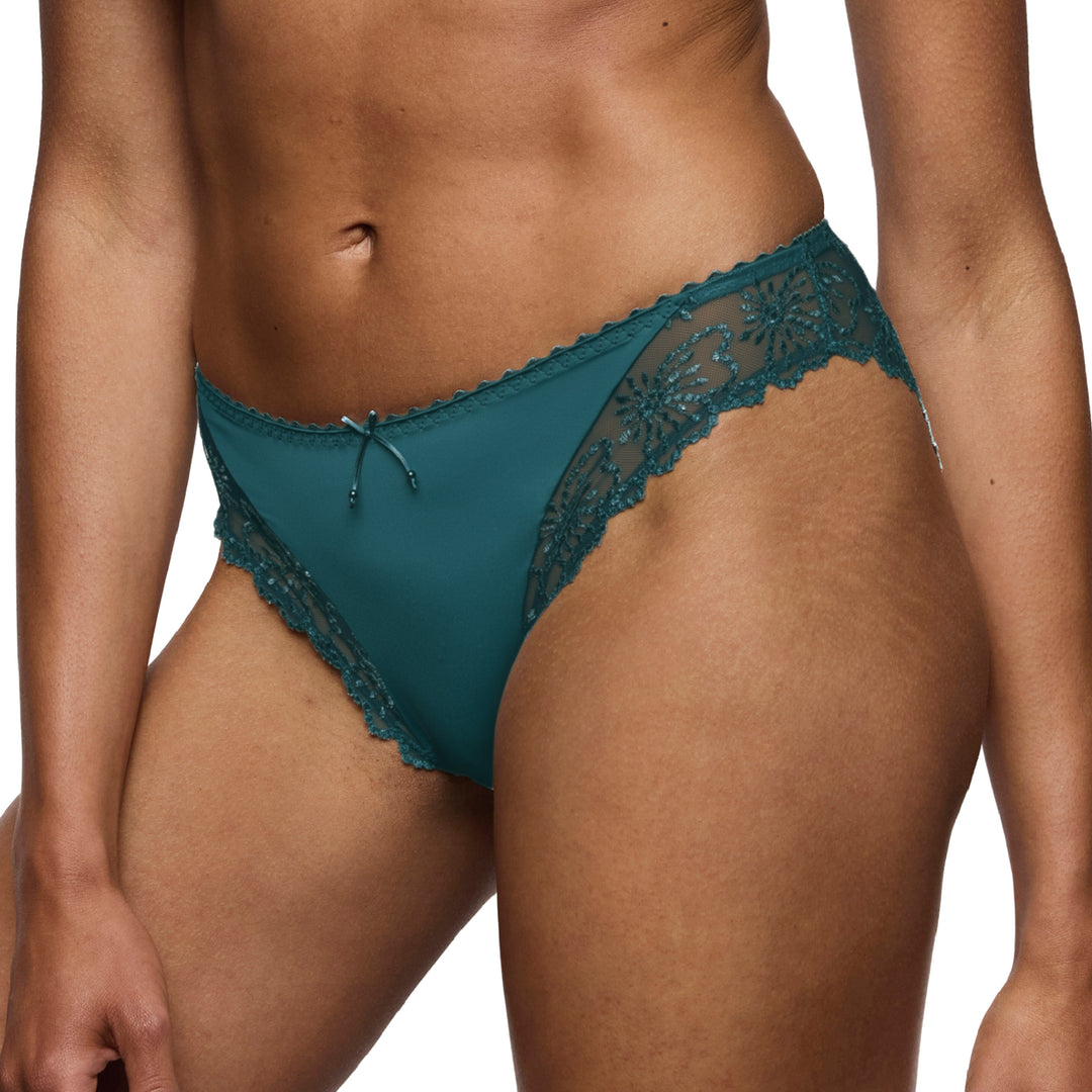 Marie Jo Jane Italian Brief in Peacock