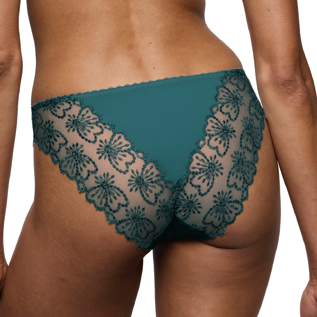 Marie Jo Jane Italian Brief in Peacock