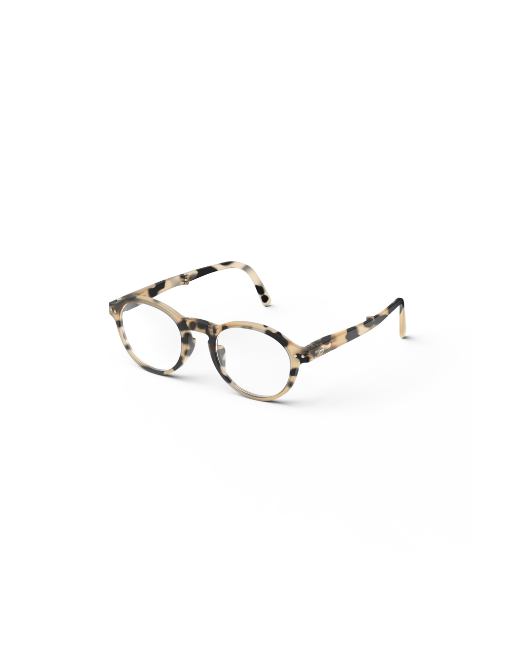 IZIPIZI #F Folding Reading Glasses in Light Tortoise