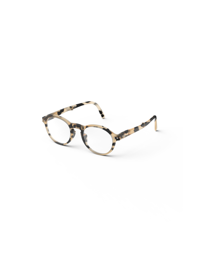 IZIPIZI #F Folding Reading Glasses in Light Tortoise