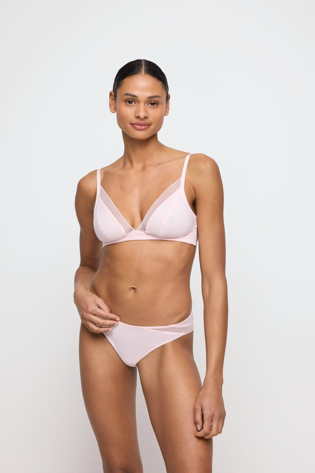Marie Jo Milao Thong in Pastel Pink