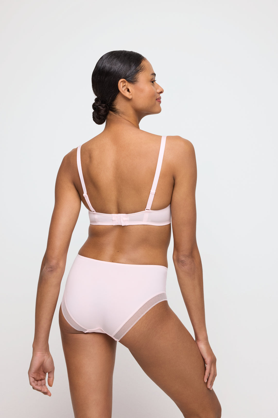Marie Jo Milao Full Brief in Pastel Pink