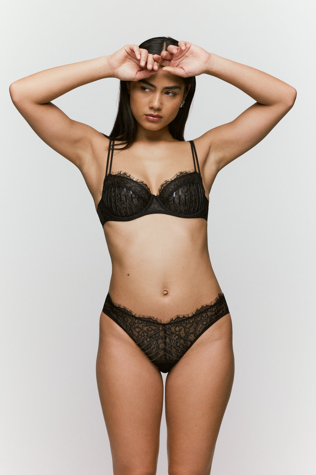 Sarda Chaika Balcony Bra in Black