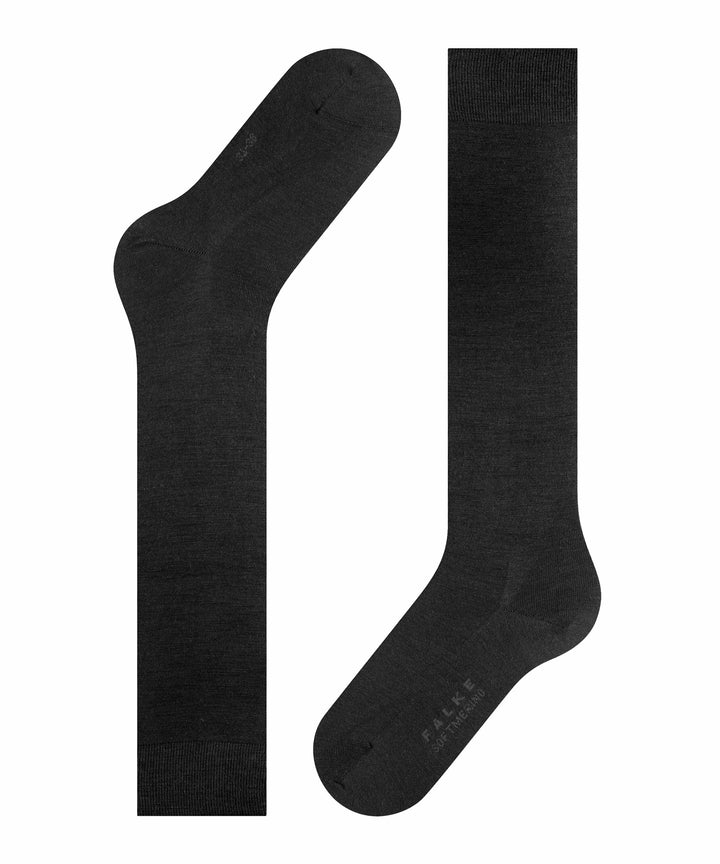 Falke Soft Merino Knee High Socks in Black