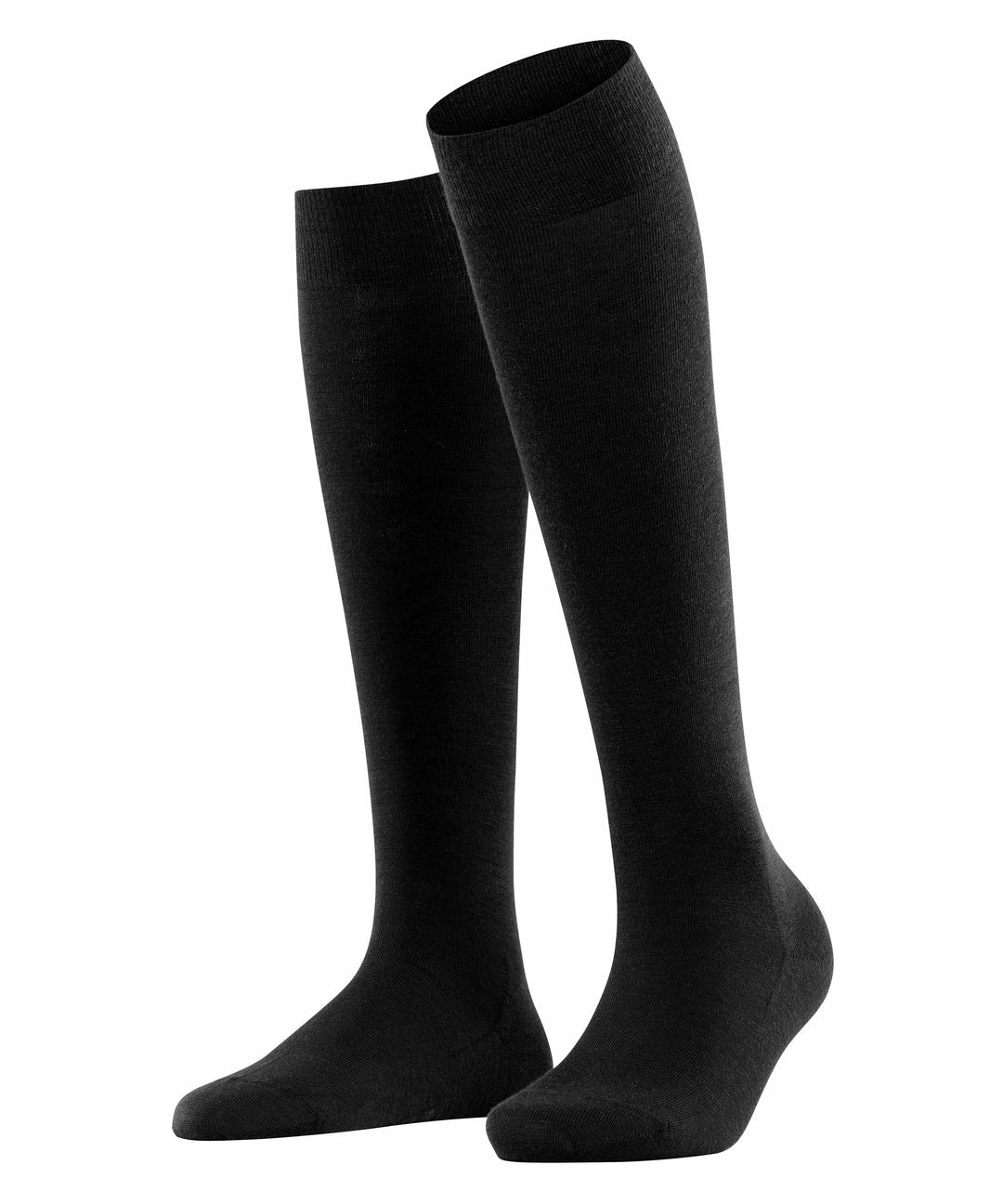 Falke Soft Merino Knee High Socks in Black