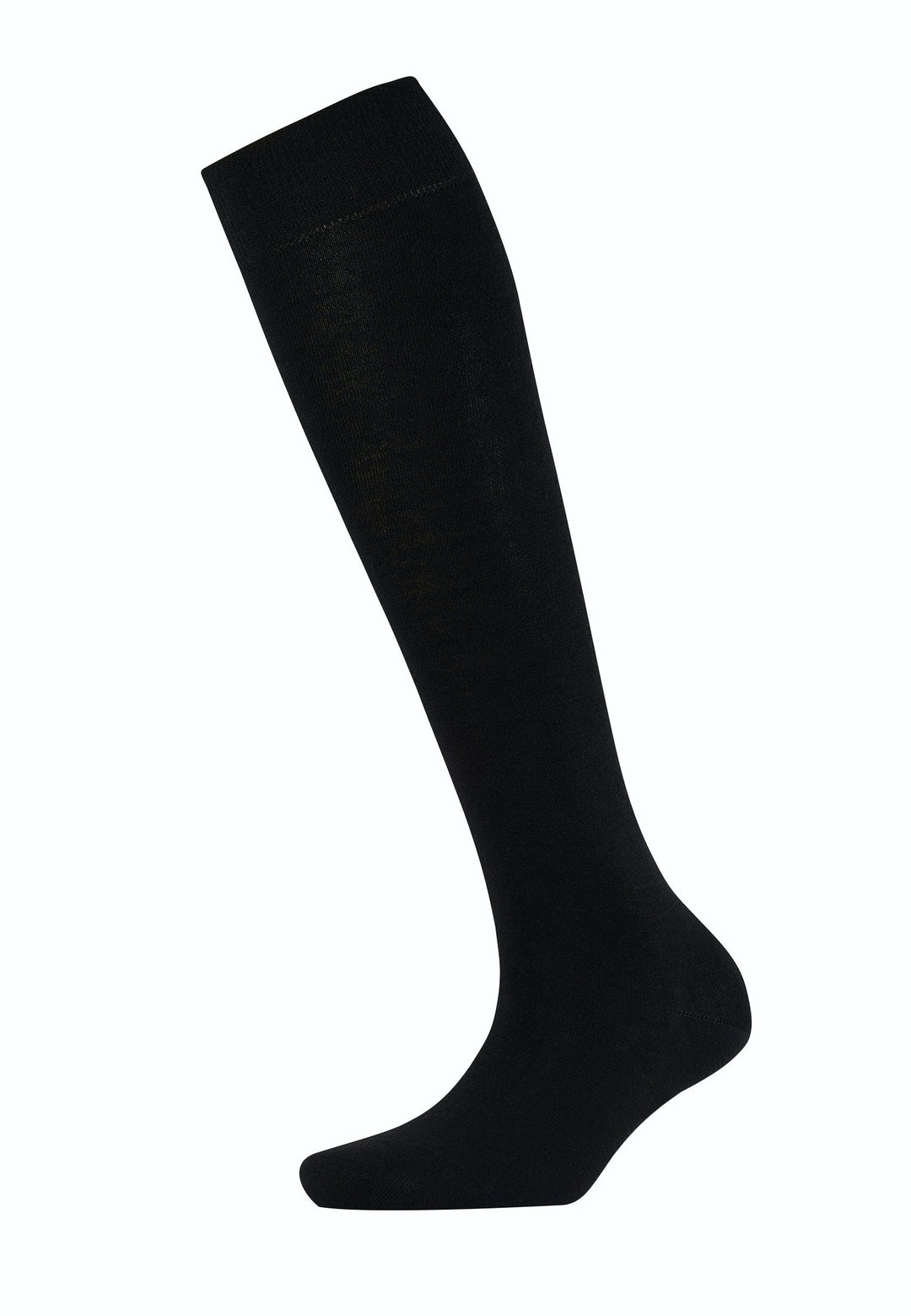 Falke Soft Merino Knee High Socks in Black