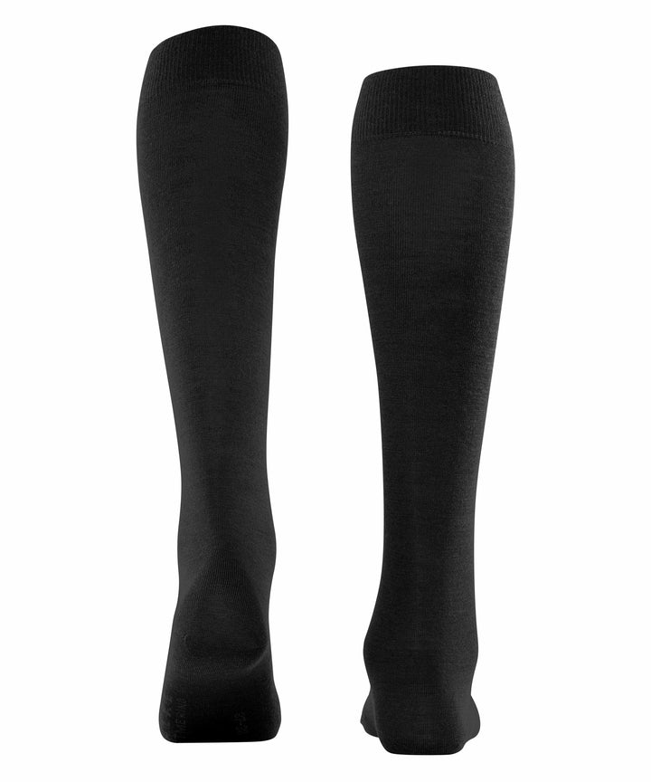 Falke Soft Merino Knee High Socks in Black