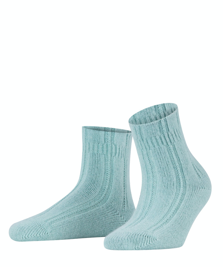 Falke Cosy Fluffy Angora Bedsock in Peppermint