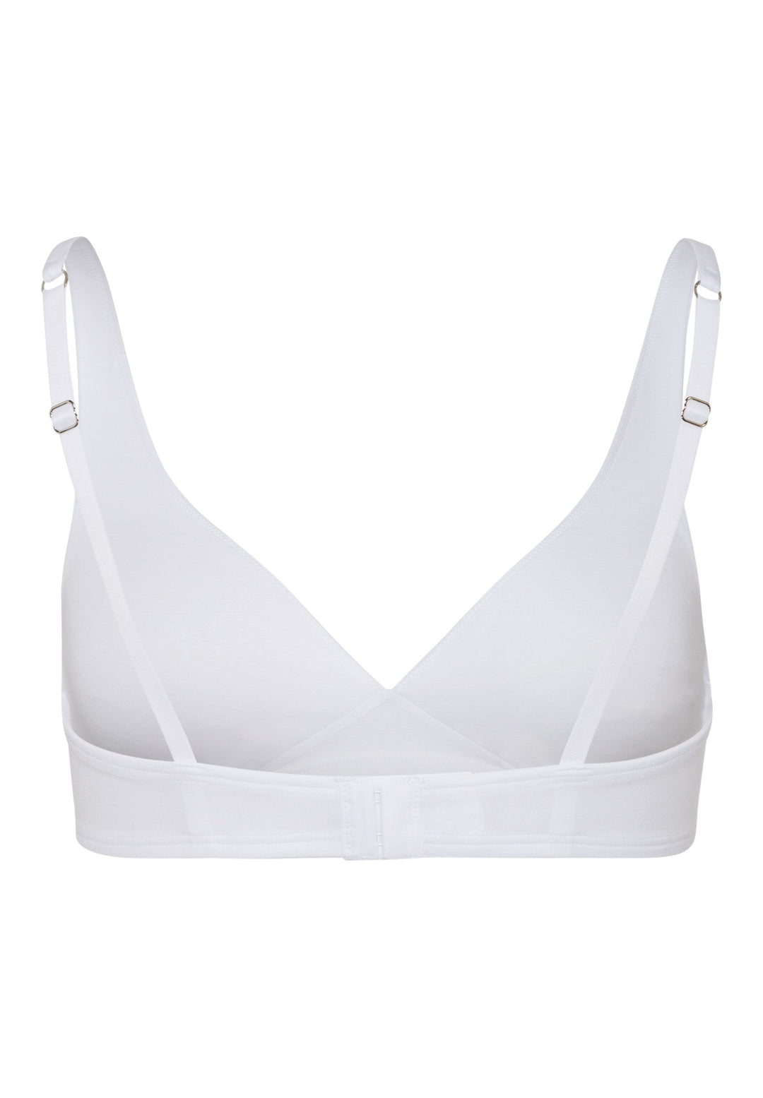Hanro Cotton Sensation Soft Cup Wireless Bra in White