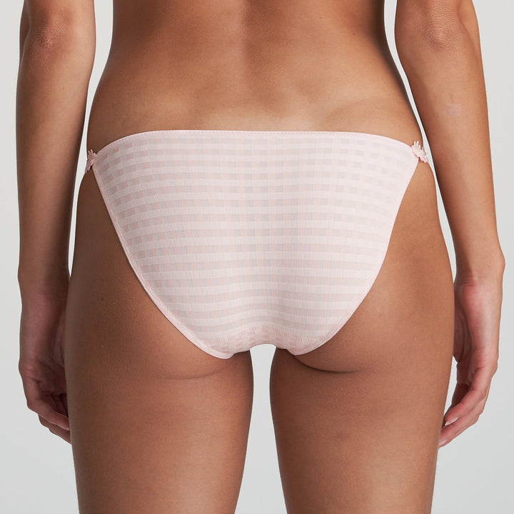 Marie Jo Avero Spaghetti Brief in Pearly Pink