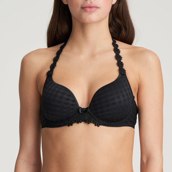 Marie Jo Avero Padded Heart Shape Bra in Black