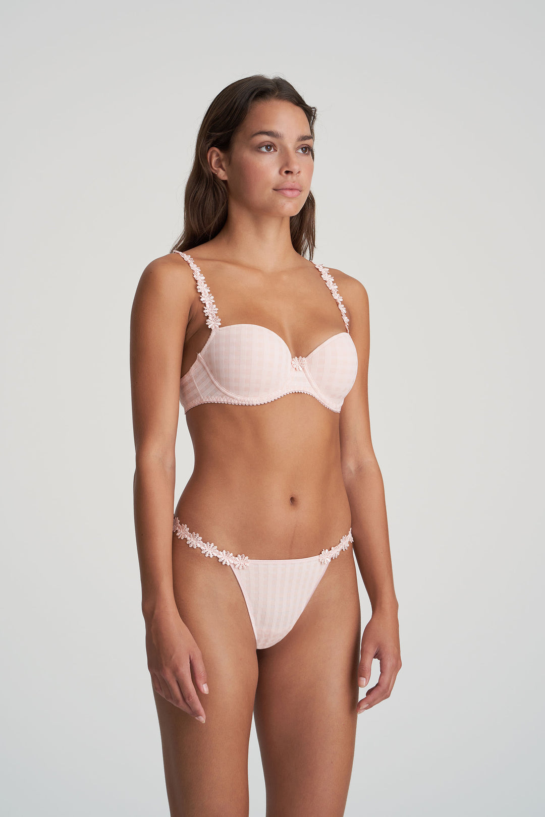 Marie Jo Avero Padded Balcony Bra in Pearly Pink