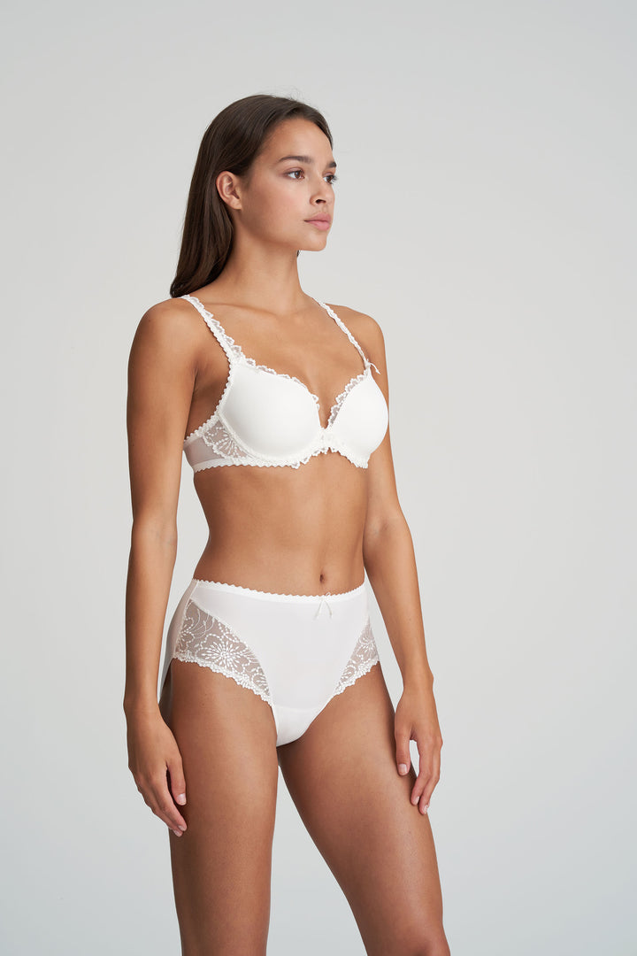 Marie Jo Jane Padded Heart Shaped Bra in Natural