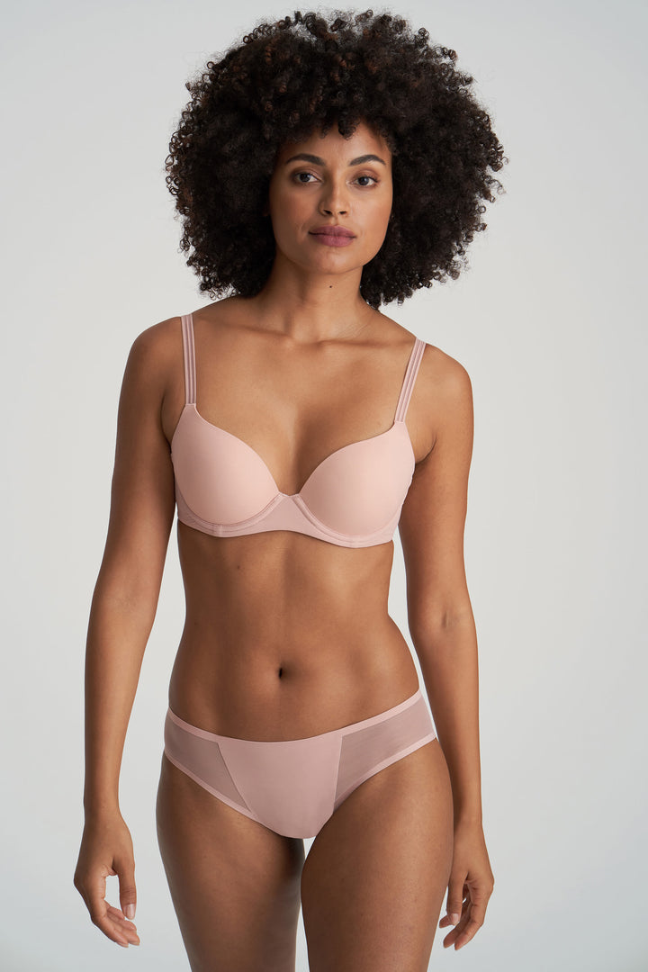 Marie Jo Louie Spacer Heart Shape Bra in Powder Rose