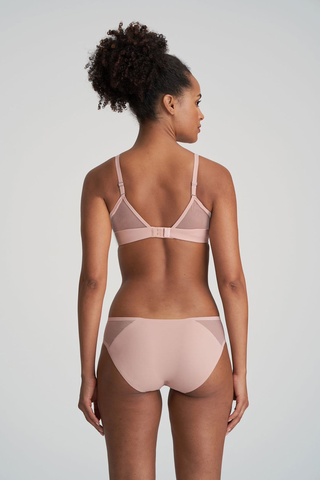 Marie Jo Louie Spacer Heart Shape Bra in Powder Rose