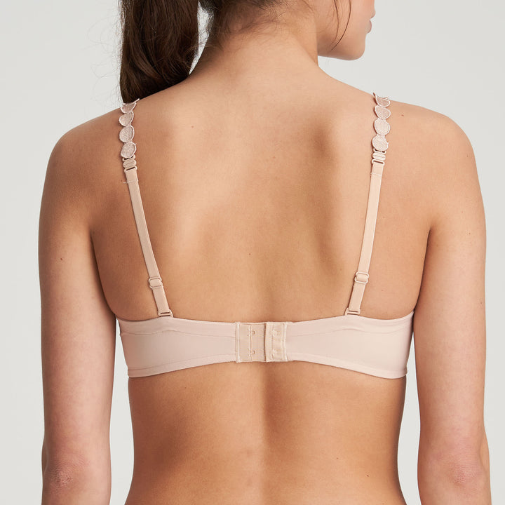 Marie Jo Tom Padded Heart Shape Bra in Caffe Latte