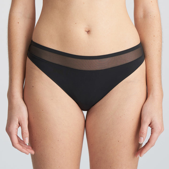 Marie Jo Louie Thong in Black