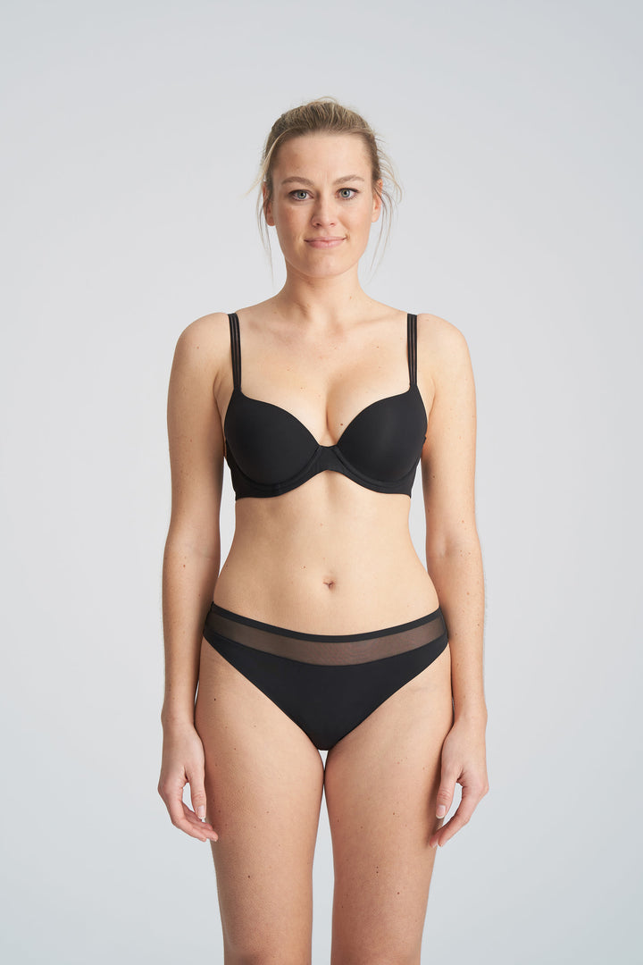 Marie Jo Louie Thong in Black