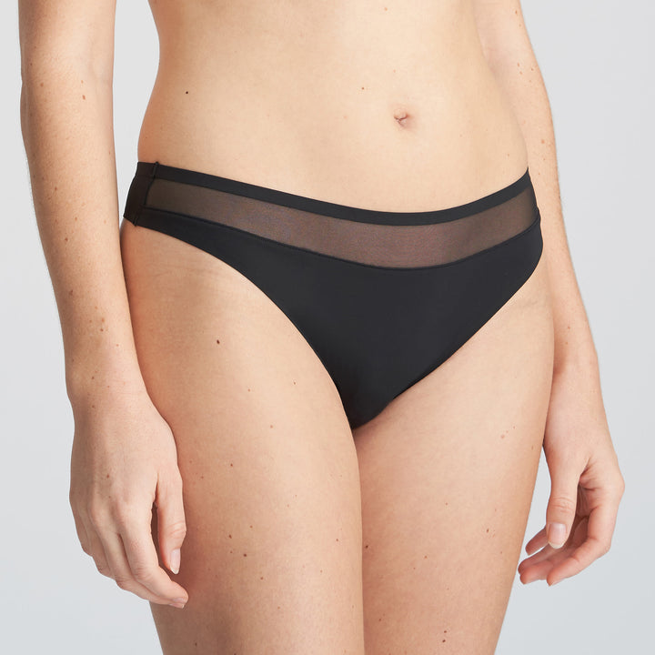 Marie Jo Louie Thong in Black