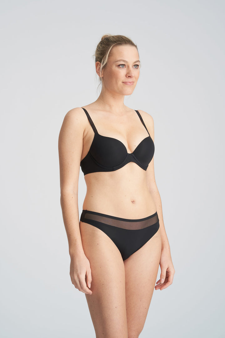 Marie Jo Louie Thong in Black