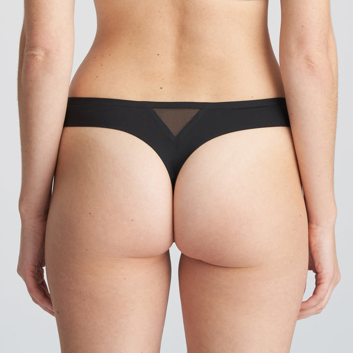 Marie Jo Louie Thong in Black