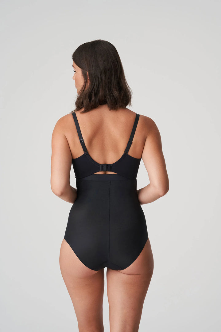 Prima Donna Figuras Shapewear High Waist Brief in Charcoal