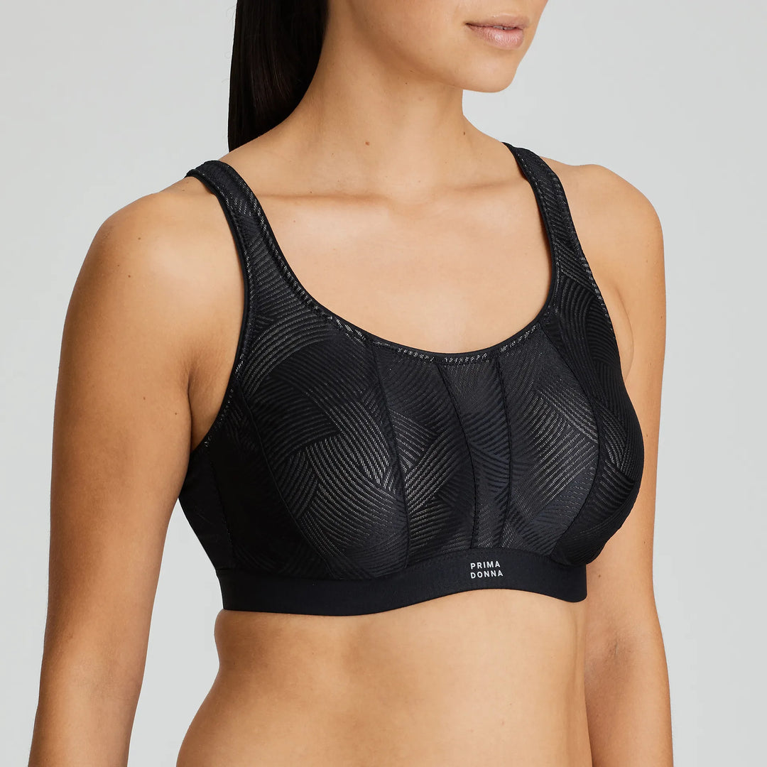 Prima Donna Sport The Game Sports Bra in Black