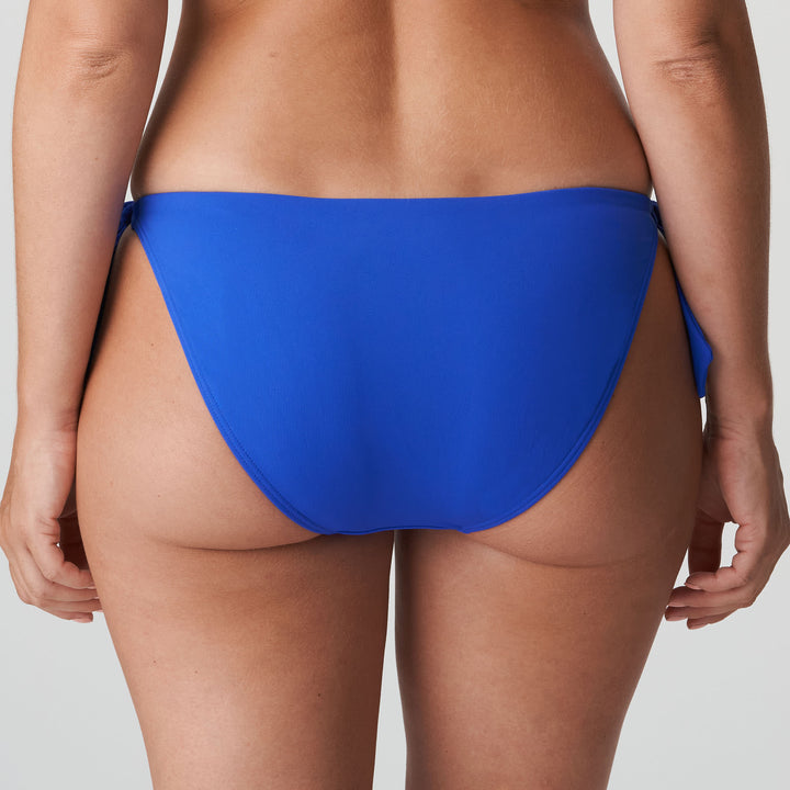 Prima Donna Swim Holiday Bikini with Removable Pads Tie Side Bikini Briefs in Electric Blue