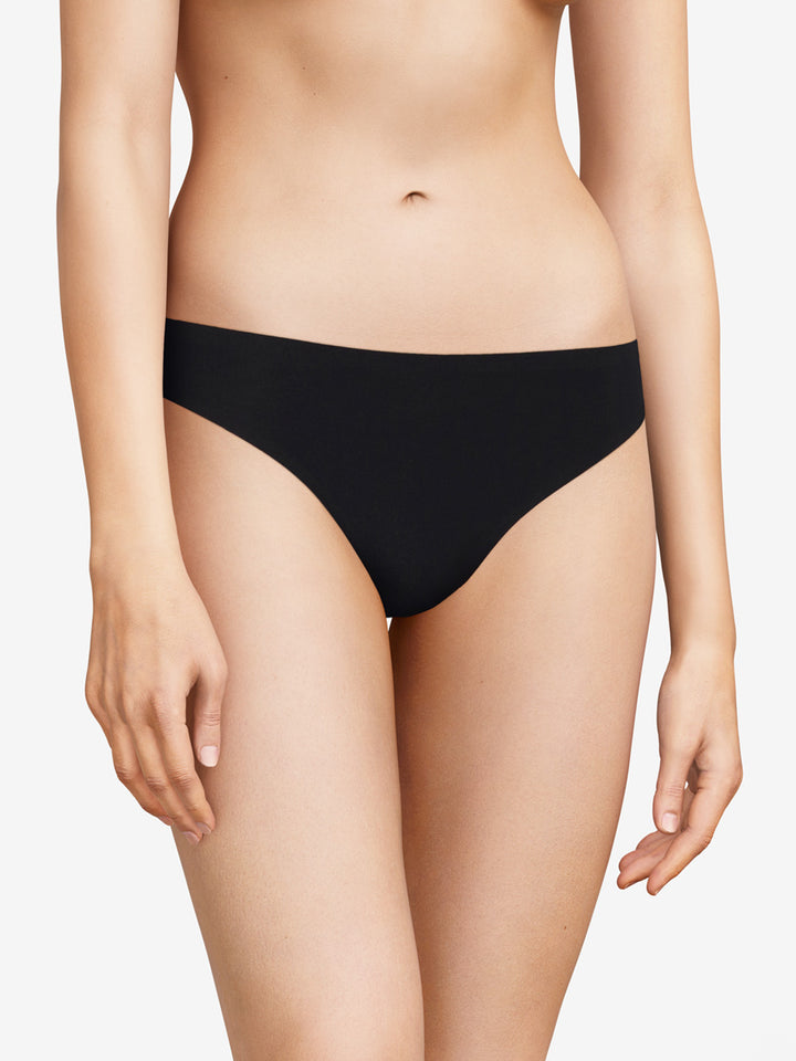 Chantelle Soft Stretch Thong in Black