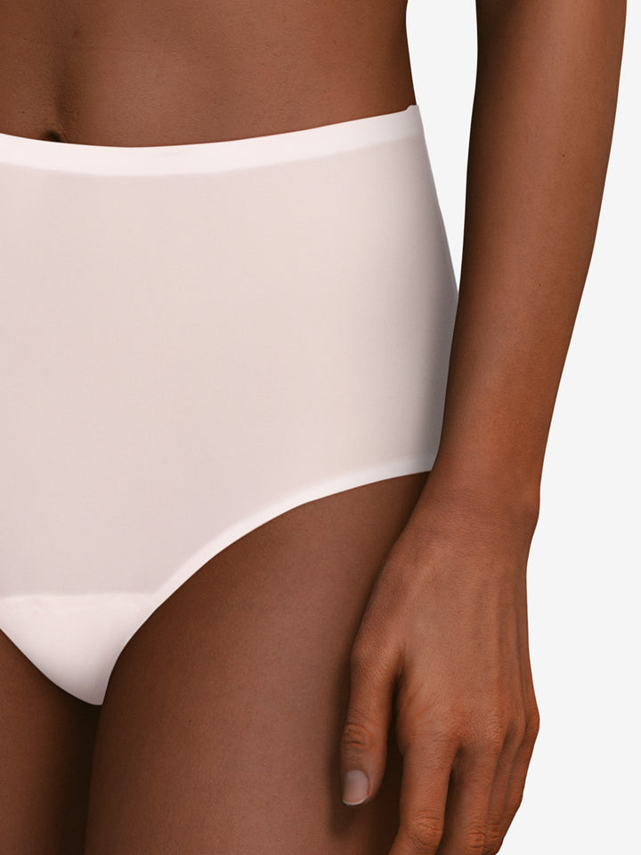 Chantelle Soft Stretch High Waist Brief in Sugar Pink